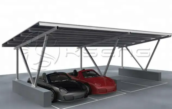 Solar Car Parking Mounting Structures Waterproof Solar Carport Mounting System