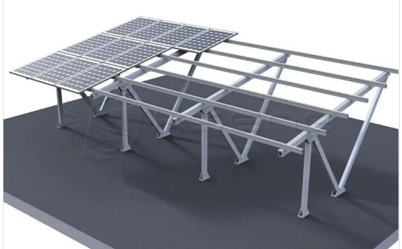 Solar Car Parking Mounting Structures Waterproof Solar Carport Mounting System