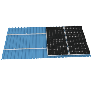 This solar carport system is designed to provide reliable shelter for vehicles while