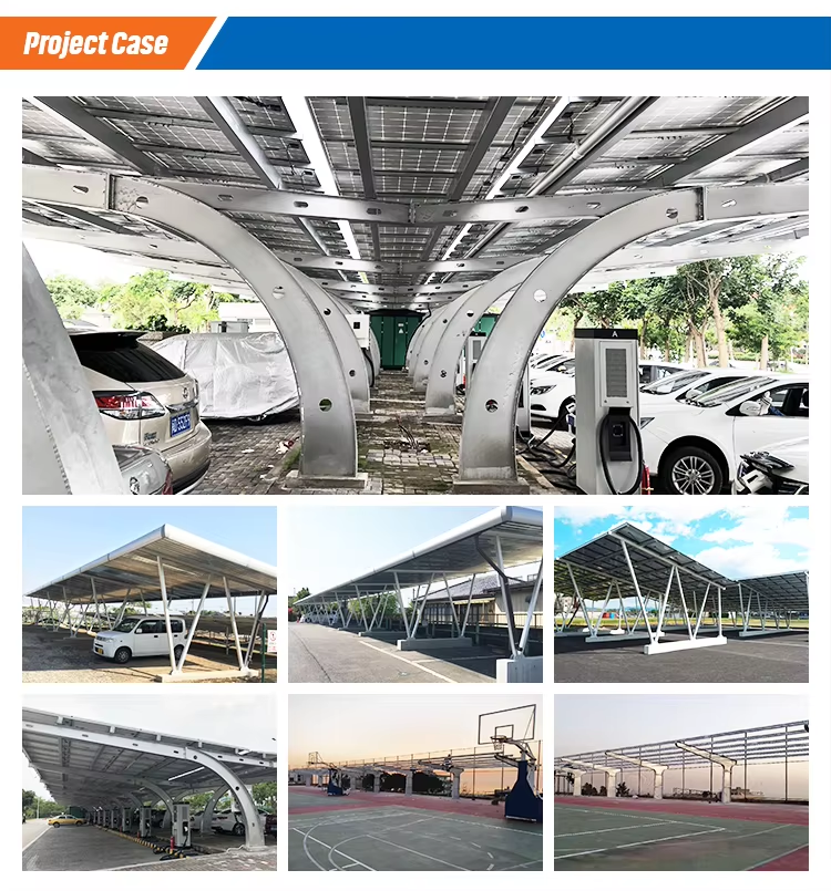 Heavy-Duty Solar Carport Mounting System