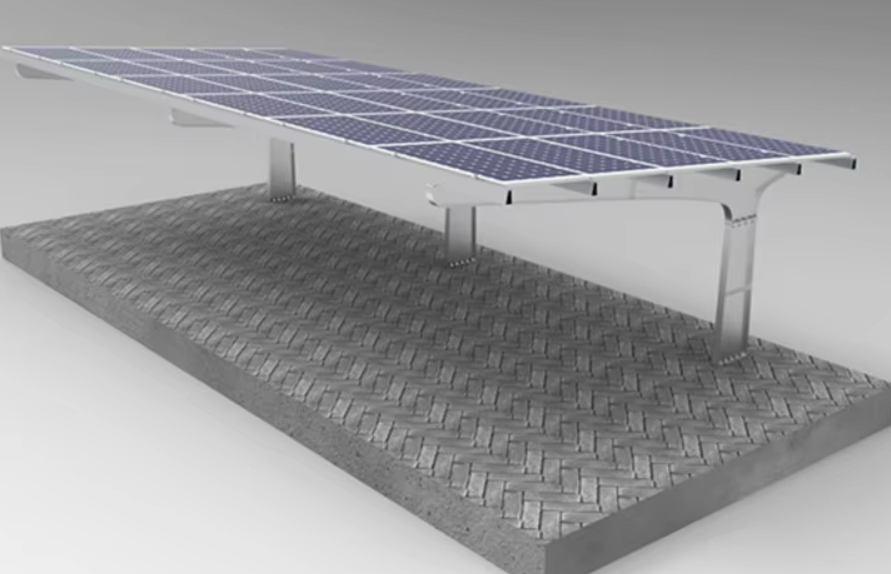 Heavy-Duty Solar Carport Mounting System