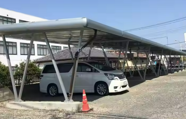 Waterproof Carport Solar Mounting Structure – EPR-006 | High ROI Solar Carport System