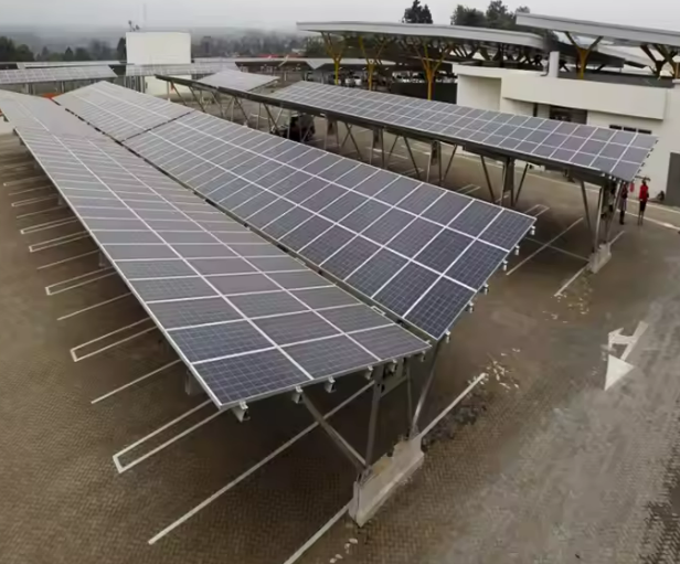 Waterproof Carport Solar Mounting Structure – EPR-006 | High ROI Solar Carport System