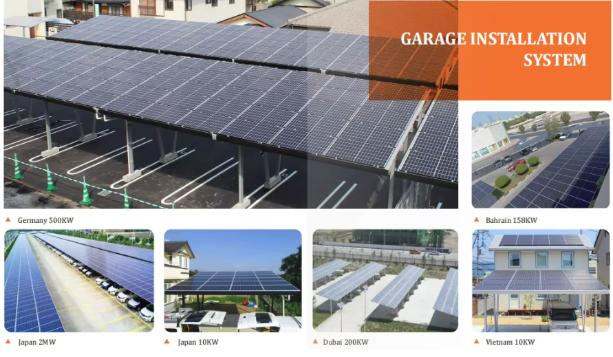 Y-Shaped Steel Structure Solar Carport Mounting System | High-Strength Carbon Steel Design