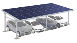 Aluminum Residential Solar Carport Mounting System | Durable, Patented Design for Homeowners