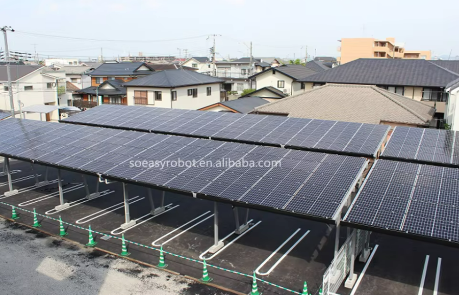 Aluminum Residential Solar Carport Mounting System | Durable, Patented Design for Homeowners