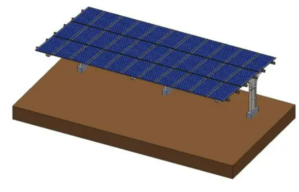 Galvanized Steel Solar Carport Mounting System – Reliable and Durable Solar Solution