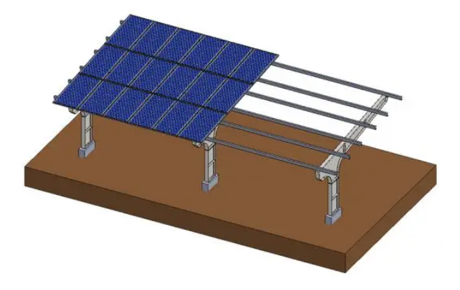 Galvanized Steel Solar Carport Mounting System – Reliable and Durable Solar Solution