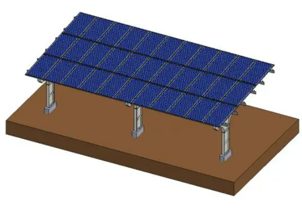 Galvanized Steel Solar Carport Mounting System – Reliable and Durable Solar Solution