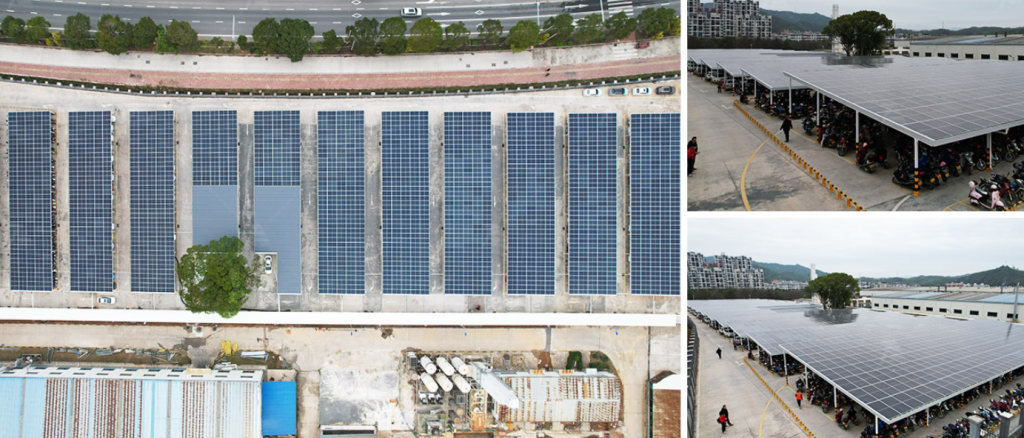Aluminum Solar Carport Mounting System