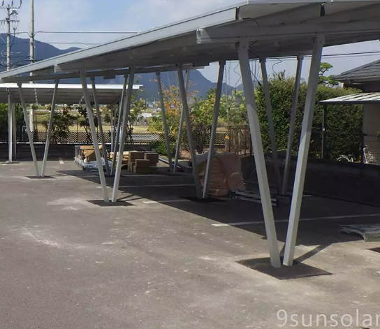 Commercial Solar Powered Carport Bracket System – Robust Structure for Reliable Renewable Energy