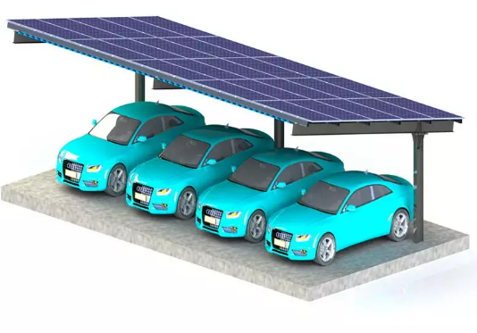 Commercial Solar Powered Carport Bracket System – Robust Structure for Reliable Renewable Energy