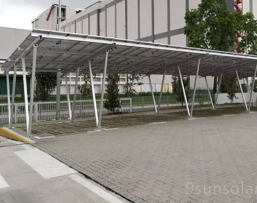Commercial Solar Powered Carport Bracket System – Robust Structure for Reliable Renewable Energy