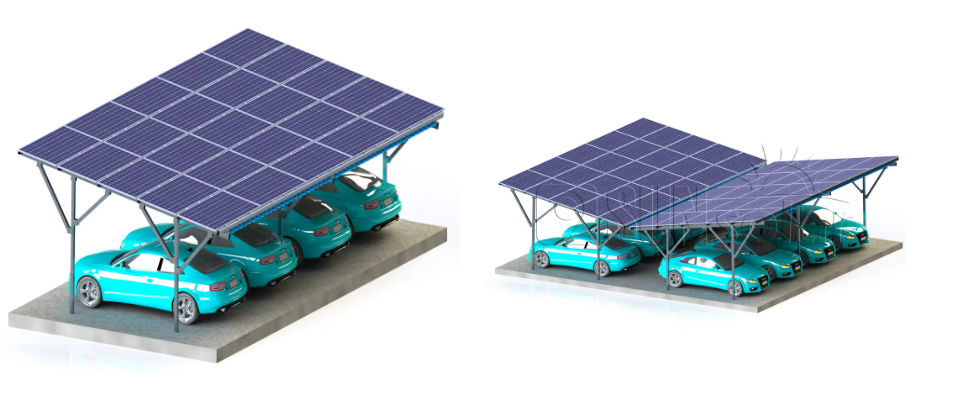 Commercial Solar Powered Carport Bracket System – Robust Structure for Reliable Renewable Energy