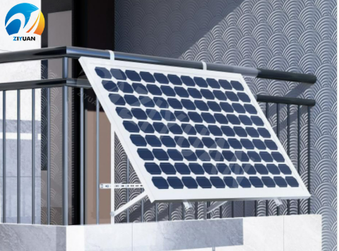 Adjustable Balcony Mounting Kit for Residential Solar Panels – Easy, Durable, and Efficient