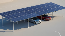 Commercial & Residential Waterproof Solar Carport System | Aluminum Mounting