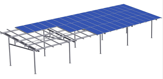 Commercial & Residential Waterproof Solar Carport System | Aluminum Mounting