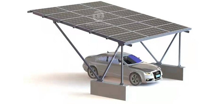 N Type PV Carport Mounting Solution: Smart, Durable & Pre-Assembled Solar Systems