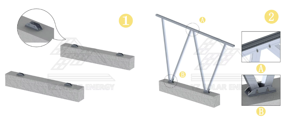 Aluminum Solar Carport Mounting System | Lightweight & Corrosion-Resistant Structure for Efficient PV Installations
