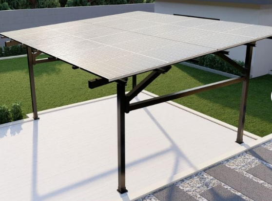 CRX Residential Steel Carport – Premium Solar Mounting System for Residential Use