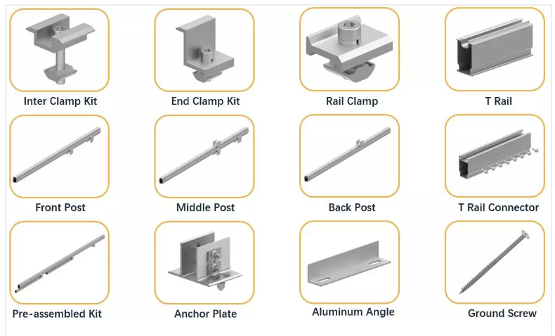 C&D Emerging Energy Solar Farm Ground Mounting System