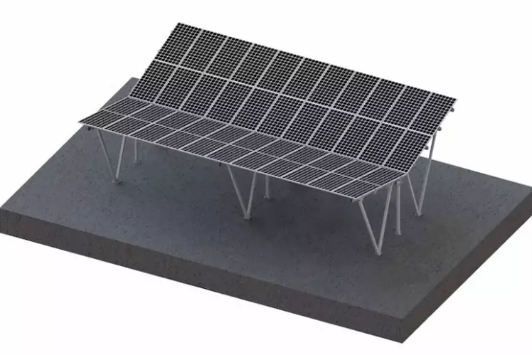 Solar Aluminum Carport Mounting System