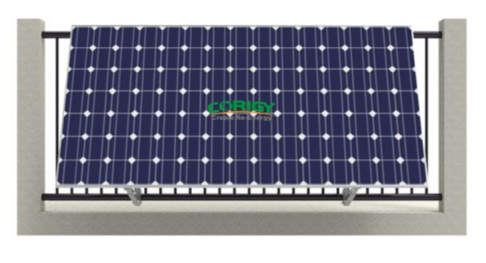 BSM01 Adjustable Balcony Solar Mounting Structure — Smart PV for Urban Living