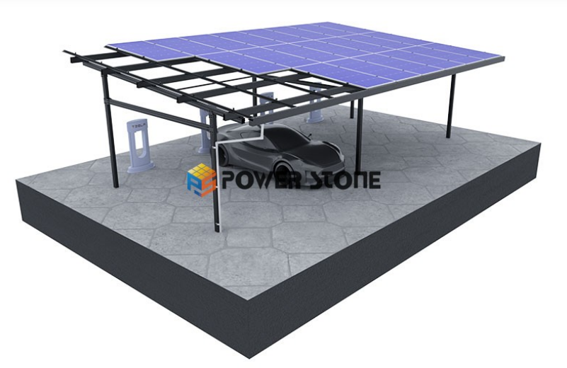Power Stone Waterproof Solar Carport Mounting System