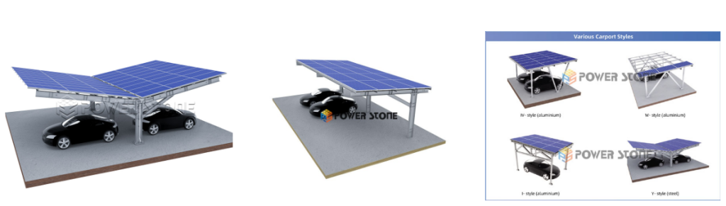 Power Stone Waterproof Solar Carport Mounting System