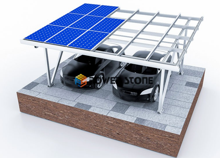 Power Stone Aluminium Solar Carport Mounting System