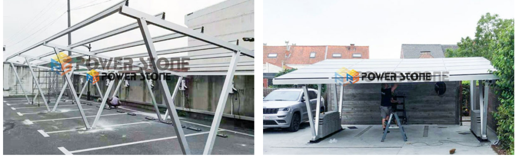 Power Stone Aluminium Solar Carport Mounting System