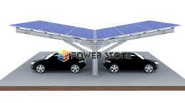 Power Stone Y-Style Steel Solar Carport Mounting System