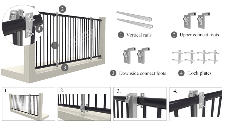 CORIGY BSM02 Fixed Balcony Solar Power Rack