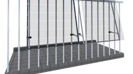 Balcony Solar Mounting Structure for Flexible Module