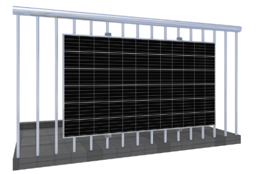 Compact Balcony Solar Mount System – Urban Photovoltaic Mounting Solution for Apartments and Condos
