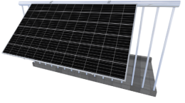 Hanging Balcony Solar Mount – Lightweight, Removable Solar Solution for Apartment Living