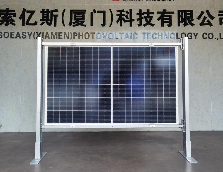 Bifacial Solar Fence System – Vertical Dual-Sided Solar & Security Solution for Farms and Commercial Land