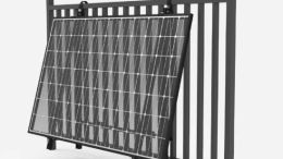 Powerway® Adjustable Aluminium PV-Mounting for Balcony Power Plants (Black)