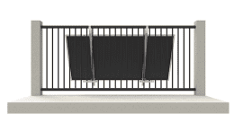 Sistema de montaje de paneles solares ajustable - Kit de montaje solar para balcón
