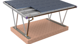 Waterproof & Windproof Solar Carport Mount Structure