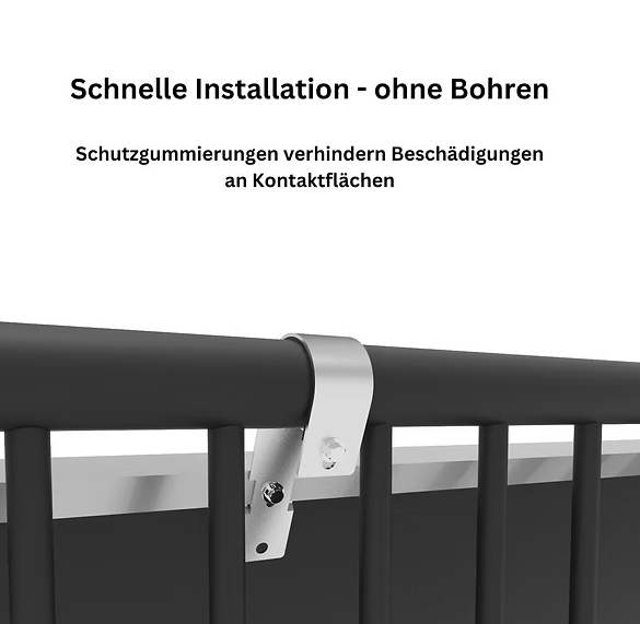 Adjustable Solar Panel Mounting System - Balcony Solar Mount Kit
