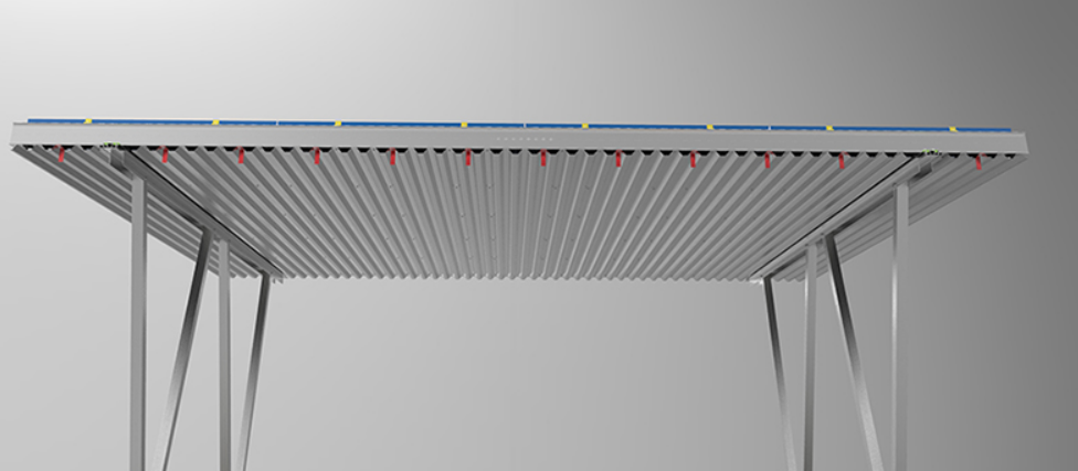 Waterproof & Windproof Solar Carport Mount Structure