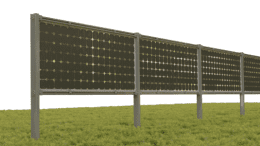 Estructura de Montaje Solar en Tierra para Sistemas de Paneles Solares Verticales