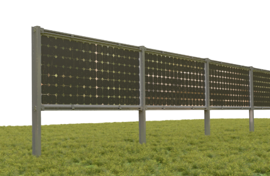 Estructura de Montaje Solar en Tierra para Sistemas de Paneles Solares Verticales