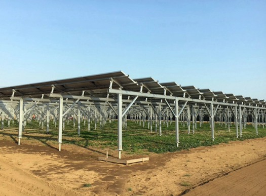 Estructura de Montaje Solar en Tierra para Sistemas de Paneles Solares Verticales