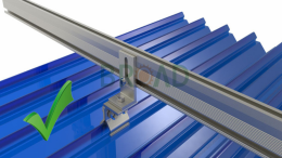 Solar Mounting Rails | AL6005-T5 Aluminum Rail for Roof Solar Panel Systems