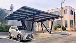 Aluminum Solar Carport Structure | Durable and Sustainable PV Mounting System