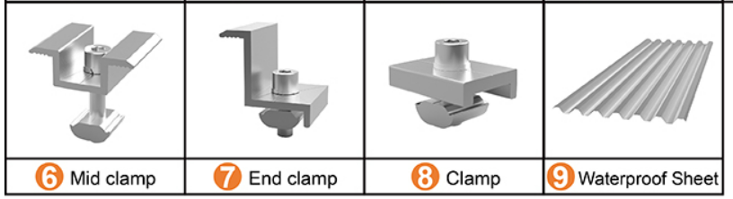 Aluminum Waterproof Carport Mounting System Discount – Four-Pole Solar Carport