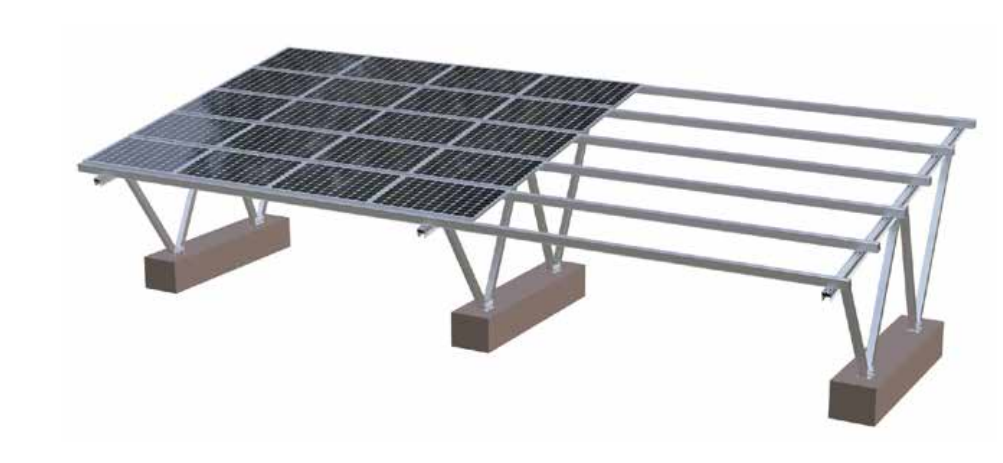 Goomax Durable Aluminum Waterproof Carport Mounting System