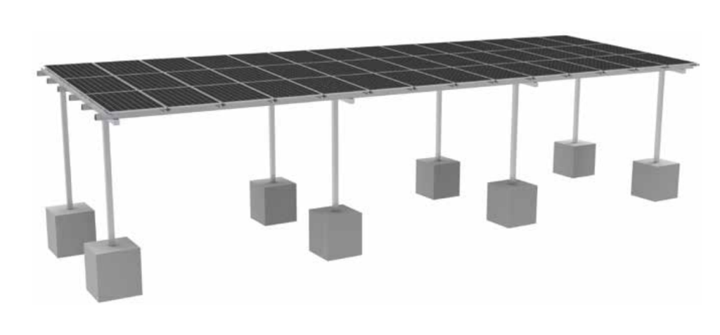 Goomax Durable Aluminum Waterproof Carport Mounting System